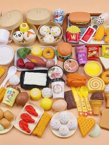 Bộ Đồ Chơi Đồ Ăn Dimsum 88 Chi Tiết Cho Bé