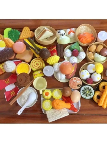 Bộ Đồ Chơi Đồ Ăn Dimsum 88 Chi Tiết Cho Bé