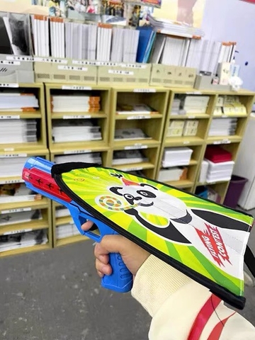 Đồ chơi máy thả diều, súng bắn diều cho bé trai bé gái