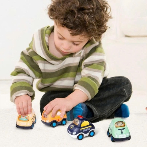 Bộ 7 Xe Đồ Chơi Quán Tính Mini Nhiều Mẫu Cho Bé – Mã 3305A