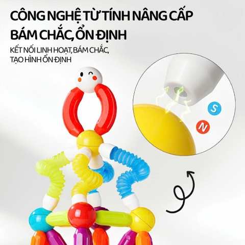 Lắp Ghép Nam Châm Cho Bé - Onshine 4376 - Bảng Chữ Cái Nam Châm