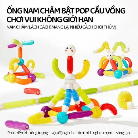 Lắp Ghép Nam Châm Cho Bé - Onshine 4376 - Bảng Chữ Cái Nam Châm