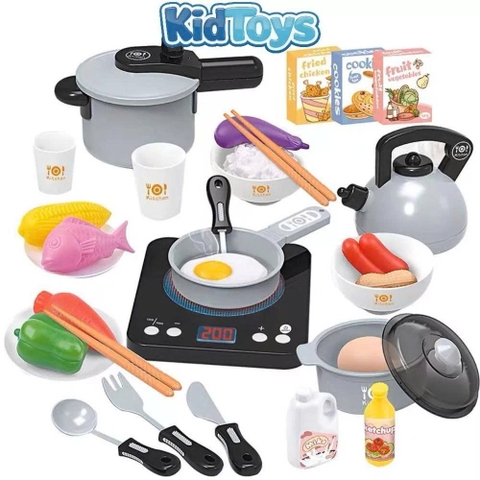 Nấu Ăn 36pcs 5752 (2 Màu) Cho Bé - Đồ Chơi XKIDS