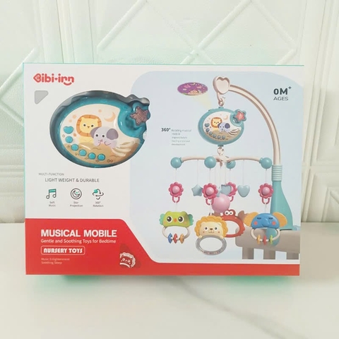 Treo Nôi Phát Nhạc Xoay 648A Cho Bé - Đồ Chơi XKIDS