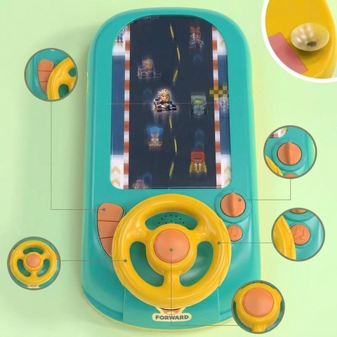 Đường Đua Vô Lăng Ô Tô 661-8 Cho Bé - Đồ Chơi XKIDS