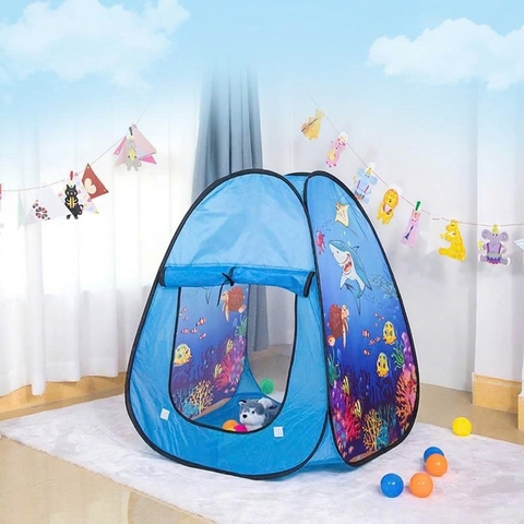 Lều Bóng Cho Bé Tự Bung Kèm Đèn Chiếu Hình 668-64 (3 Mẫu)