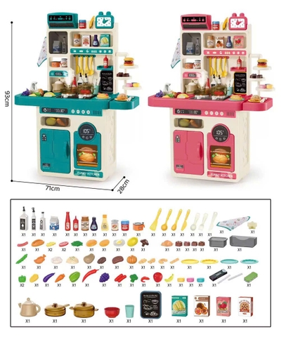 Bộ Đồ Chơi Nhà Bếp Cỡ Lớn Cho Bé – Bộ Bếp Nấu Ăn Nhiều Phụ Kiện