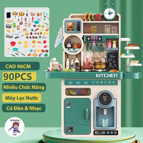 Bộ Đồ Chơi Nhà Bếp Cỡ Lớn Cho Bé – Bộ Bếp Nấu Ăn Nhiều Phụ Kiện