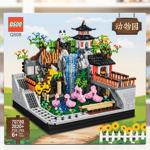 Bộ Lắp Ghép Biệt Thự Sân Vườn 2820 Chi Tiết