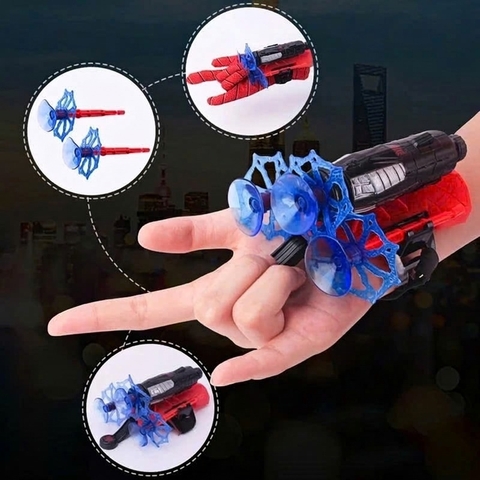 Găng Tay Phóng Đạn Hút XKIDS – Bộ Phóng Đạn Đeo Tay Cho Bé Chơi Nhập Vai Siêu Anh Hùng