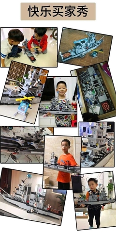 Lắp Tàu Chiến Khổng Lồ, mô hình tàu chiến 6 in 1, ghép máy bay, tàu chiến, xe tăng, giúp bé sáng tạo