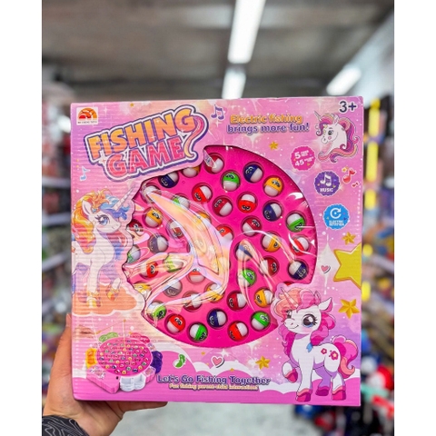 Bộ Câu Cá Pony Hồng 20 Chi Tiết Cho Bé 3+