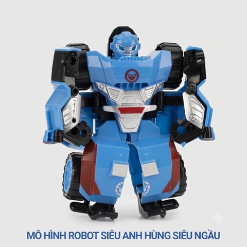 Đồ Chơi Robot Biến Hình Xe Đua Cho Bé Mã 39-39