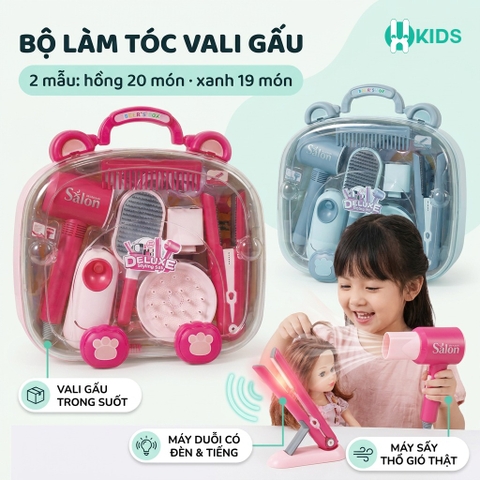 Bộ Đồ Chơi Làm Tóc Hair Salon Chạy Pin 989-10 Cho Bé