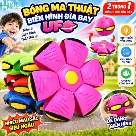 Bóng Ma Thuật Biến Hình Đĩa Bay 2 Trong 1 Cho Bé
