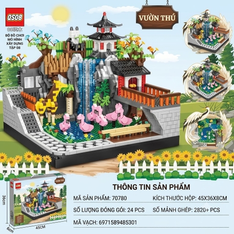 Bộ Lắp Ghép Biệt Thự Sân Vườn 2820 Chi Tiết