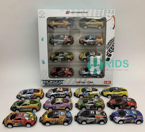 Đồ chơi xe ô tô lật nhảy 360 độ size lớn, chất liệu hợp kim cao cấp cho bé