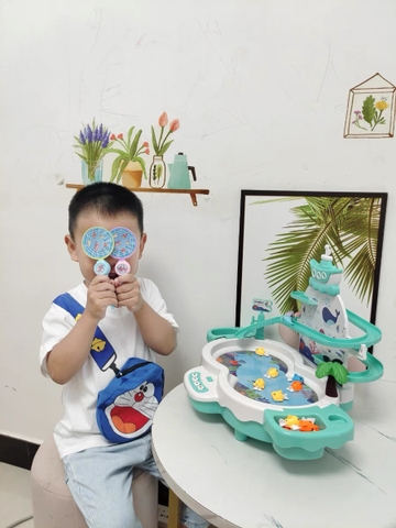 Đồ chơi câu cá đa năng 4in1 cỡ lớn X KIDS cá có thể bay lượn kèm hiệu ứng đèn âm thanh giúp bé phát triển trí tuệ
