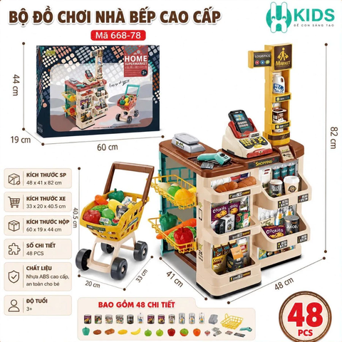 Đồ Chơi Nhà Bếp Cho Bé Cao Cấp, Nhiều Mẫu | XKids