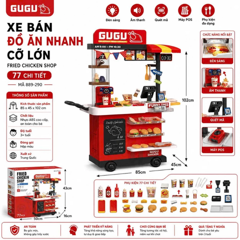 Đồ Chơi Nhà Bếp Cho Bé Cao Cấp, Nhiều Mẫu | XKids