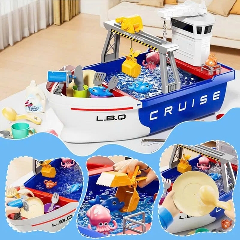 Tàu Thủy Câu Cá Cỡ Lớn Đa Chức Năng BQ988A Cho Bé