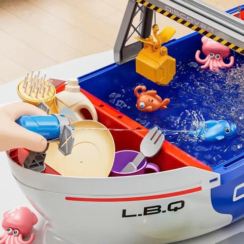 Tàu Thủy Câu Cá Cỡ Lớn Đa Chức Năng BQ988A Cho Bé