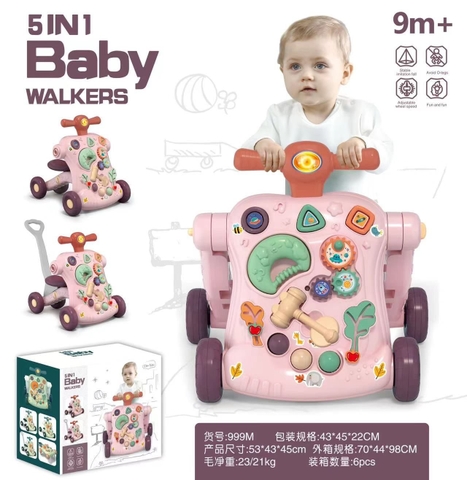 Xe tập đi đa năng 6in1 biến đổi 6 chức năng