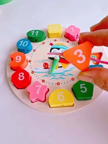 Bộ Combo 6 Món Đồ Chơi Gỗ Giáo Dục Cho Bé