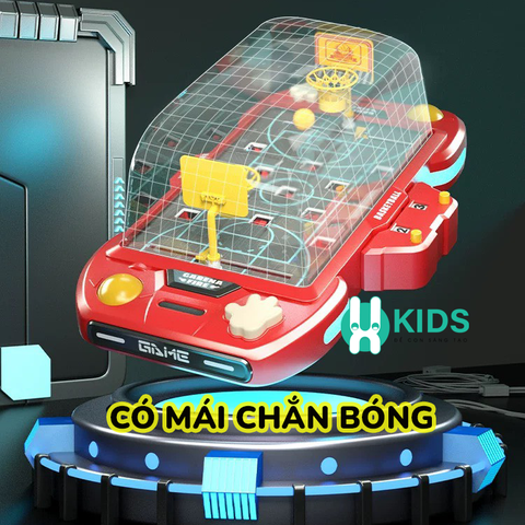 Đồ chơi thi đấu bóng rổ mini có tính điểm rèn luyện tư duy, vận động nhanh nhẹn và tăng tương tác giữa các bé và cha mẹ