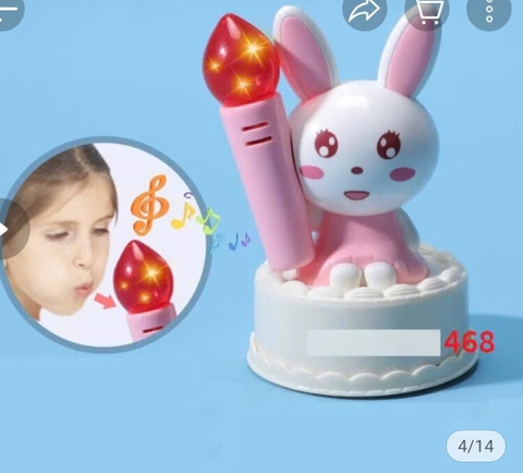 Bộ Đồ Chơi Cắt Bánh Sinh Nhật 85 Chi Tiết Có Đèn Nhạc Cho Bé