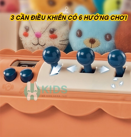 Máy gắp thú bông cỡ lớn mẫu mới 3 cần điều khiển