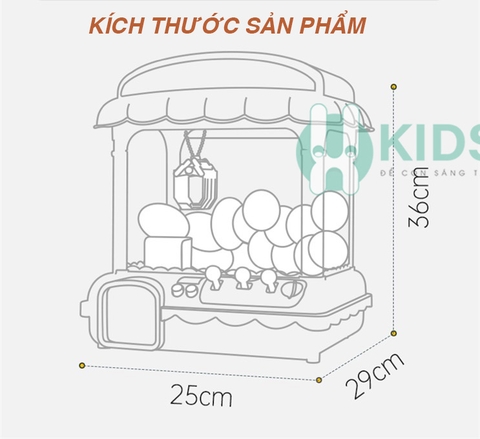 Máy gắp thú bông cỡ lớn mẫu mới 3 cần điều khiển