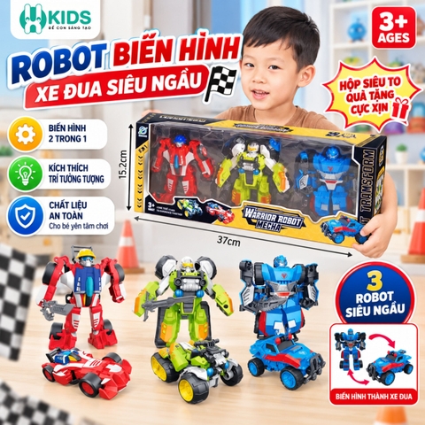 Đồ Chơi Robot Biến Hình Xe Đua Cho Bé Mã 39-39