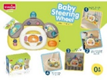 ĐỒ CHƠI GIÁO DỤC SỚM- VÔ LĂNG XE HƠI ĐIỆN TỬ CÓ ĐÈN NHẠC GIÚP BÉ RÈN LUYỆN TAY, PHÁT TRIÊN TƯ DUY CỰC THÚ VỊ