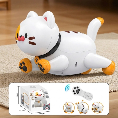 Mèo Máy Robot Dễ Thương K48 Cho Bé - Đồ Chơi XKIDS