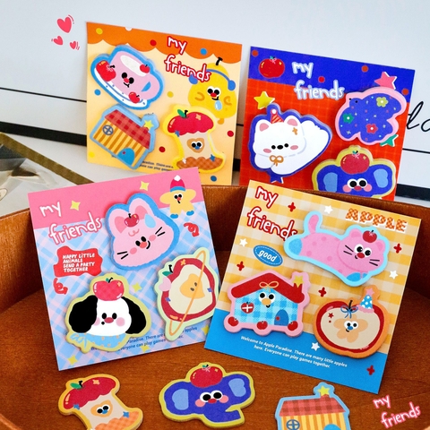 Bộ Giấy Note Hoạt Hình Dễ Thương Nhiều Mẫu
