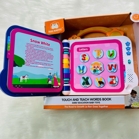 Sách Âm Thanh Touch And Teach Words Book Học Tiếng Anh Cho Bé 1–5 Tuổi