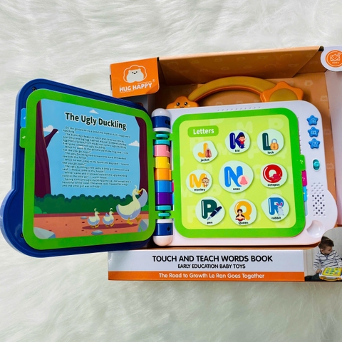 Sách Âm Thanh Touch And Teach Words Book Học Tiếng Anh Cho Bé 1–5 Tuổi