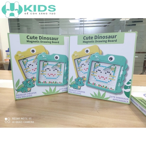 Bảng vẽ xếp hình nam châm cho bé – Vừa chơi vừa phát triển tư duy | Xkids