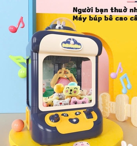 Máy Gắp Thú Bông Mini Rabbit Fun ME-054 Cho Bé – Sạc USB Hoặc Pin
