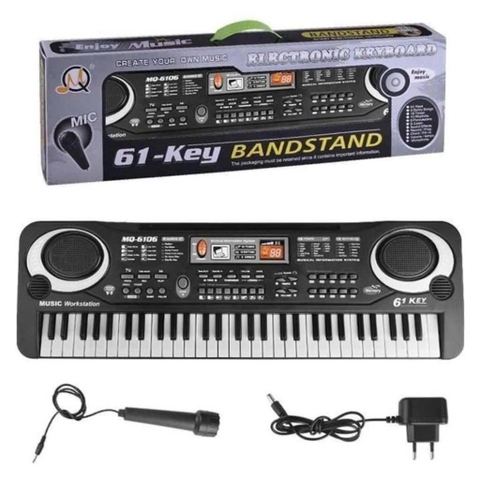 Đàn 61 Phím MQ6106 Cho Bé Kèm Micro - Đồ Chơi XKIDS