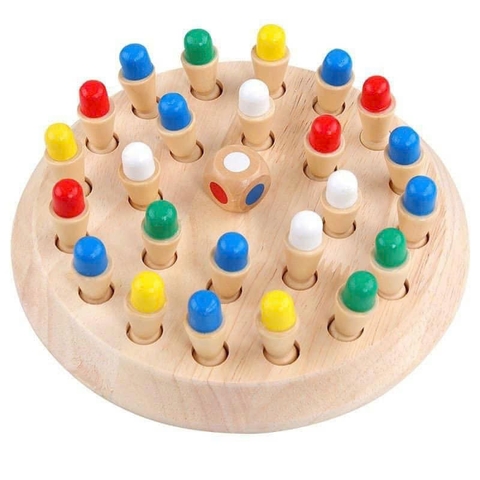 Đồ Chơi Gỗ 8% Cờ Trí Nhớ Cho Bé Rèn Luyện Trí Nhớ Tư Duy Logic | XKIDS