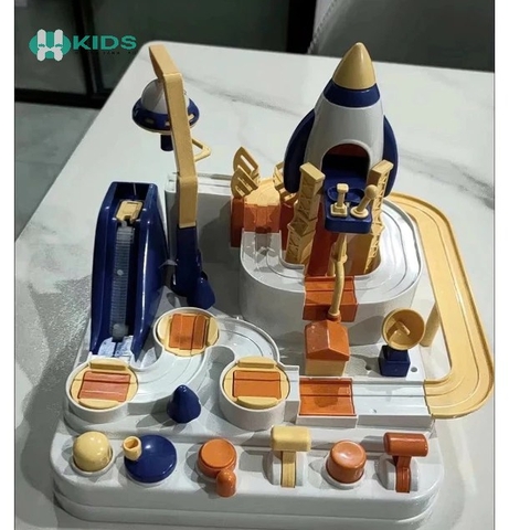 Đồ Chơi Đường Đua Không Gian Cho Bé – Bộ Phi Hành Gia & Xe Ô Tô Vũ Trụ Tương Tác 10 Cấp Độ