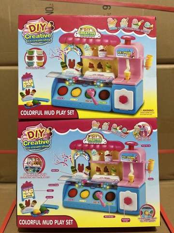 Bộ Đồ Chơi Máy Làm Kem DIY 6 Trong 1 Cho Bé