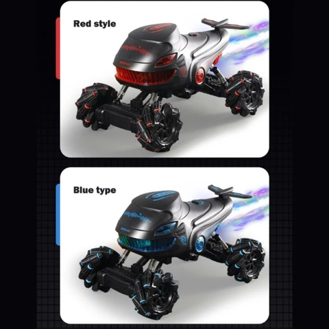 Xe Cá Mập Địa Hình Điều Khiển Từ Xa Có Phun Khói S883 - Xe Drift Cho Bé 6+