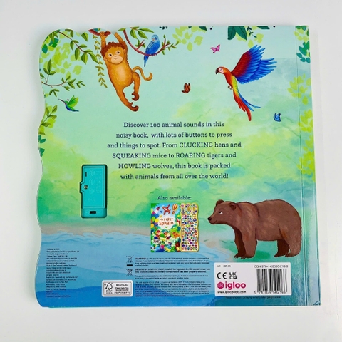 Đồ Chơi Âm Thanh Amazing Animals 100 Nút Bấm Tiếng Anh Cho Bé – Khám Phá Thế Giới Động Vật
