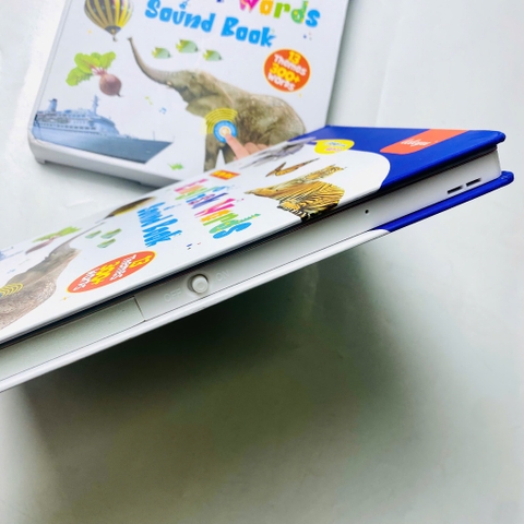 Đồ Chơi Âm Thanh My First English Words Sound Book – 300+ Từ Vựng, 13 Chủ Đề Cho Bé