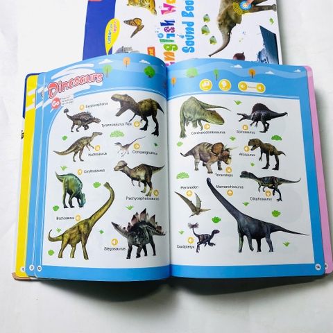 Đồ Chơi Âm Thanh My First English Words Sound Book – 300+ Từ Vựng, 13 Chủ Đề Cho Bé