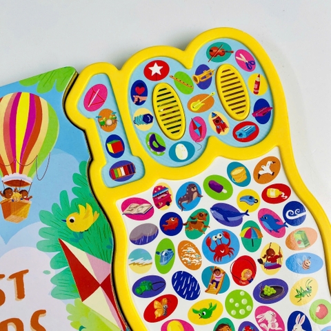 Đồ Chơi Âm Thanh My First Sounds 100 Nút Bấm Tiếng Anh Cho Bé – Tìm Hình, Nghe Âm Thanh