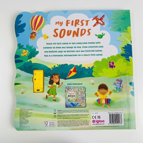 Đồ Chơi Âm Thanh My First Sounds 100 Nút Bấm Tiếng Anh Cho Bé – Tìm Hình, Nghe Âm Thanh